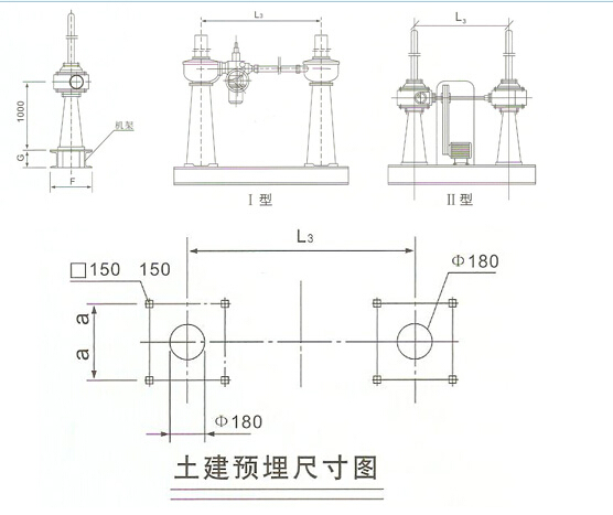 双吊手电两用启闭机 双吊点启闭机用途: 用于各类大型给排水工程、水利水电工程、用于控制各类大、中铸铁闸门及钢制闸门的升降达到开启与关闭的目的。 型号说明: 结构与特点: 1.双吊点启闭机包括电机、启闭机、机架、防护罩等组成;采用三级减速的方式,通过旋付传动、输出转距更大、启闭机配钢机架克服土建不平整,以减少整机噪声及振动。 2.
